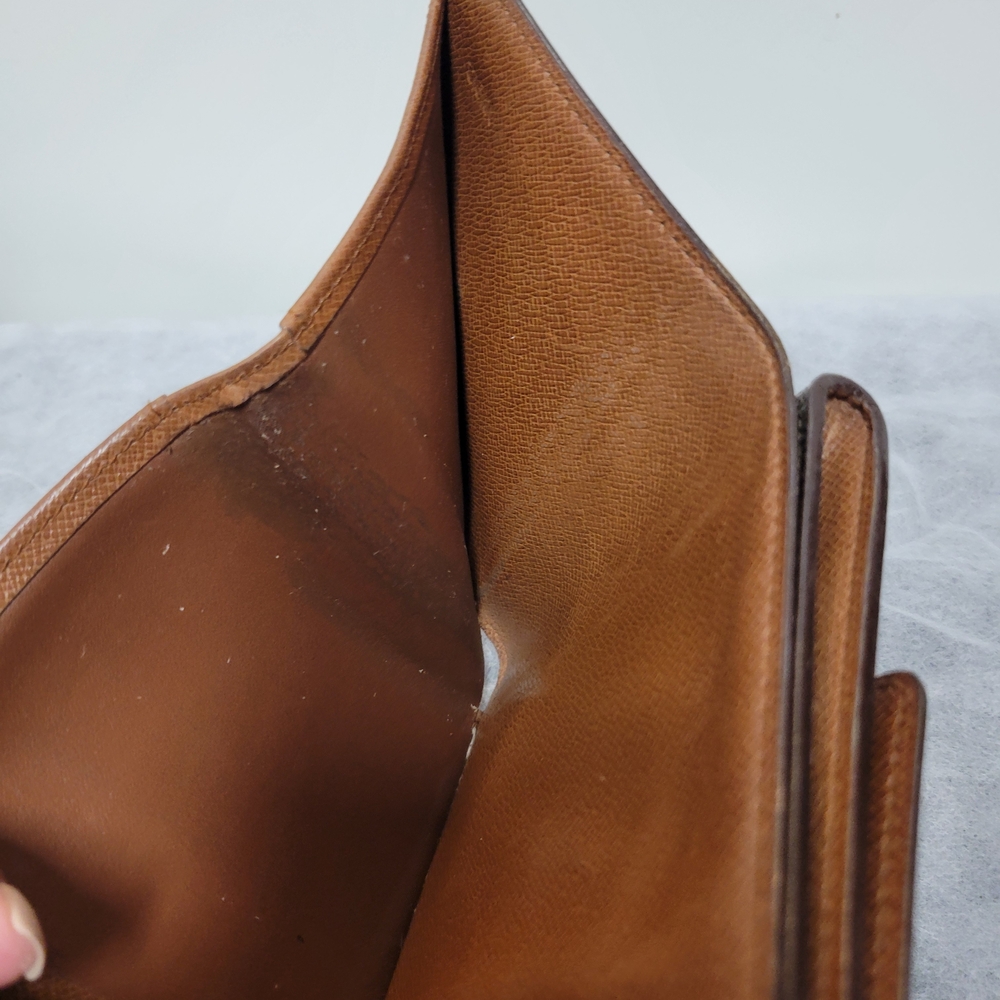 Louis Vuitton Brown Monogram Wallet - Picture 9 of 11